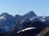 La radura di Glazzat con il monte Sernio e Grauzaria
