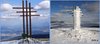 Aspetti diversi della croce di vetta monte Zwölfernock